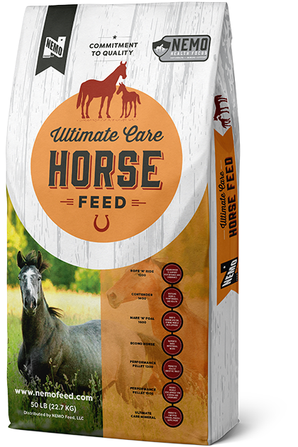 Non-GMO Ultimate Horse Feed bag